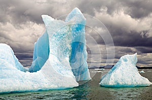 Iceberg at the San Rafael Lagoon, Patagonia, Chile