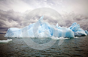 Iceberg at the San Rafael Lagoon, Patagonia, Chile