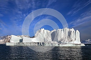 Iceberg in Scoresbysund - Greenland