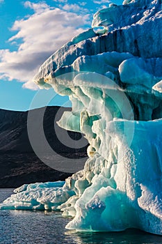 Iceberg at shores of Novaya Zemlya