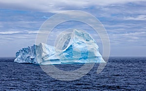 Iceberg sphynx in Antarctica-2