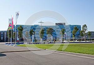 Iceberg Stadium in the Olympic Park in Sochi, Adler