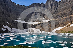 Iceberg Trail in Glacier National Park, Montana, USA photo