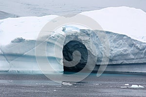 Icebergs In Danco Island Bay, Antarctica