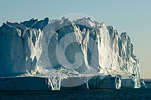 Icebergs Fjord - Scoresby Sound - Greenland photo