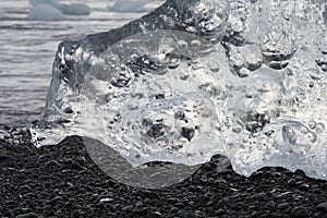 Icebergs-Ice, Ice formation, details of ice from Jokulsarlon