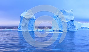 Icebergs in Ilulissat, Greenland