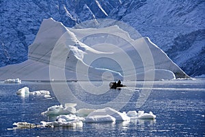 Icebergs - Scoresbysund - Greenland