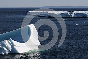 Icebergs at St. Carol's Newfoundland