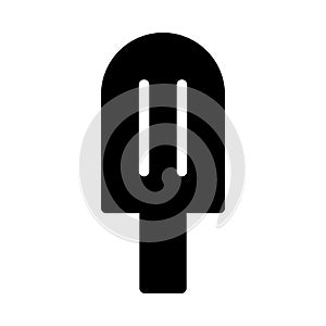 Icecream vector glyph flat con