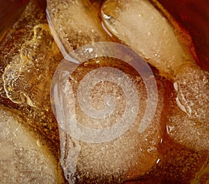 Icecubes in wiskey
