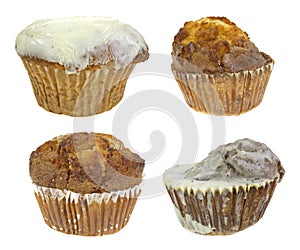 Four muffins