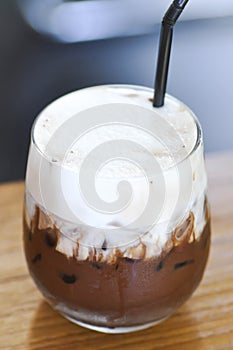 Iced cocoa