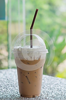 Iced coffee