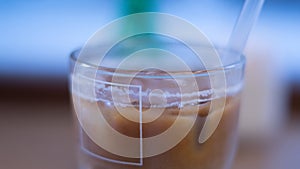 Iced Coffee blury photo