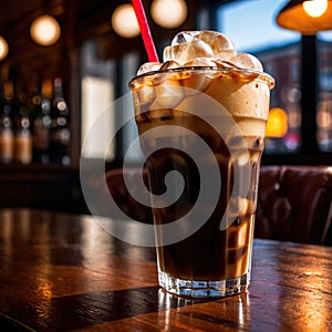 iced coffee, cold refreshing coffee beverage drink