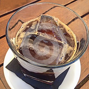 Iced coffee photo