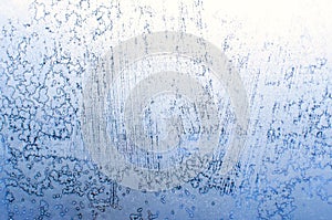 Iced glass-background image