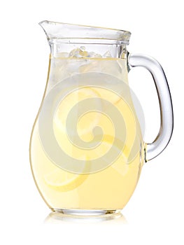 Iced lemonade pitcher