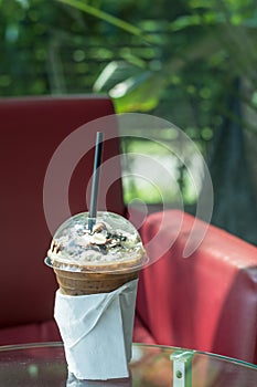 Iced mocha