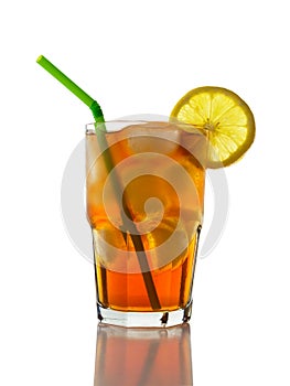 Iced Tea and Lemon, Straw