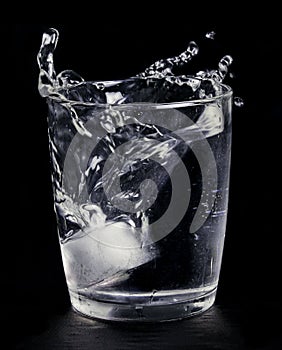 Iced water - Splash!