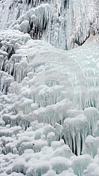 Icefall - Brankovsky waterfall, Slovakia