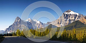 Icefield Parkway Banff Jasper Canadian Rockies