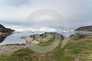 Icefjord Ilulissat, Greenland photo