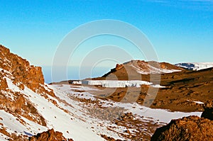Icehouse in mount kilimanjaro