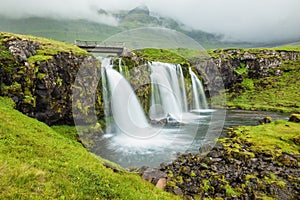Iceland - country of mountains and waterfalls