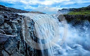 Iceland Detifoss Waterfall