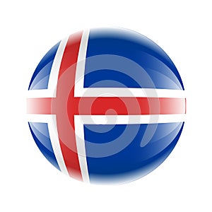 Iceland Flag icon in the