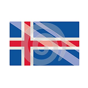 iceland flag national photo