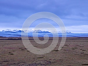 Iceland - Glacier and desert