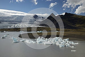 Iceland glaciers