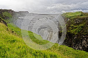 Iceland - Golden Circle - Gullfoss Golden Falls