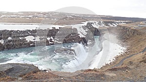 Iceland of Gullfoss