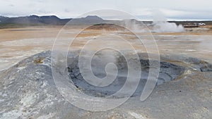 Iceland Hot Mud Volcano