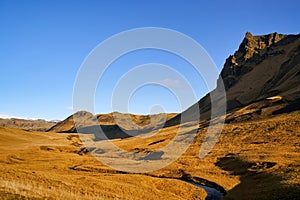 Iceland landscape mountain panorama summer scenic beautiful islandic nature outdoor