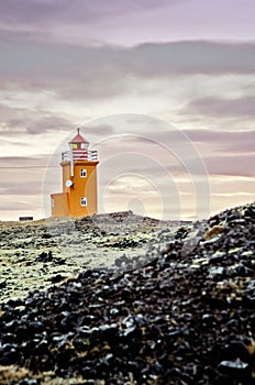 Iceland lighthouse