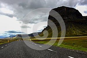 Iceland long Road