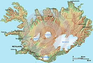 Iceland Map