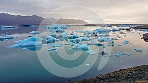 Iceland - Melting glacier