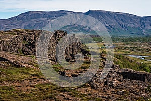 Iceland - Moonscape Topology at the Continental Plates