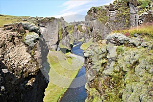 Iceland - November 2022 - The canyon Fjadrargljufur