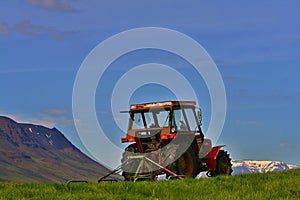 Iceland tractor