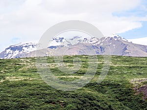 Iceland view of Hvannadalshnukur mountain 2017
