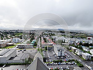 Iceland view of Reykjavik 2017