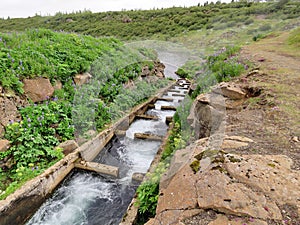 Iceland view of Salmon Ladder 2017